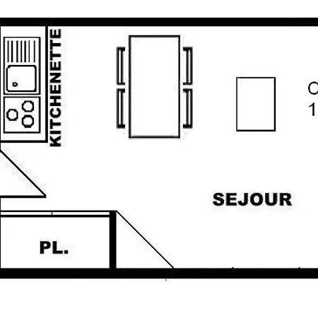 아파트 Cosy Avec Alcove, Proche Centre Des Saisies, Balcon Sud, 4 Pers., Classe 2*. - Fr-1-594-147 *