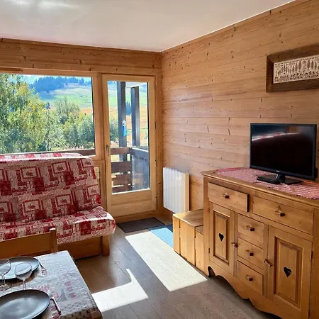 Appartement Les Saisies 4 Pers Proche Commerces, Exposition Sud - Fr-1-594-147